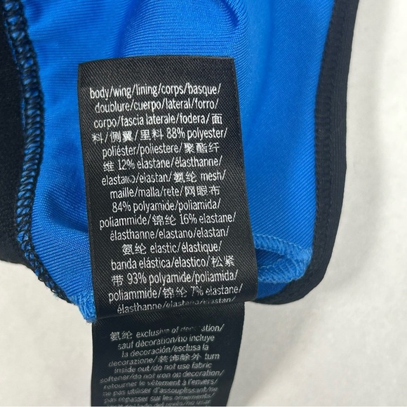 2 for$15 PINK Victoria's Secret Blue and Black Sports Bra - Picture 4 of 8